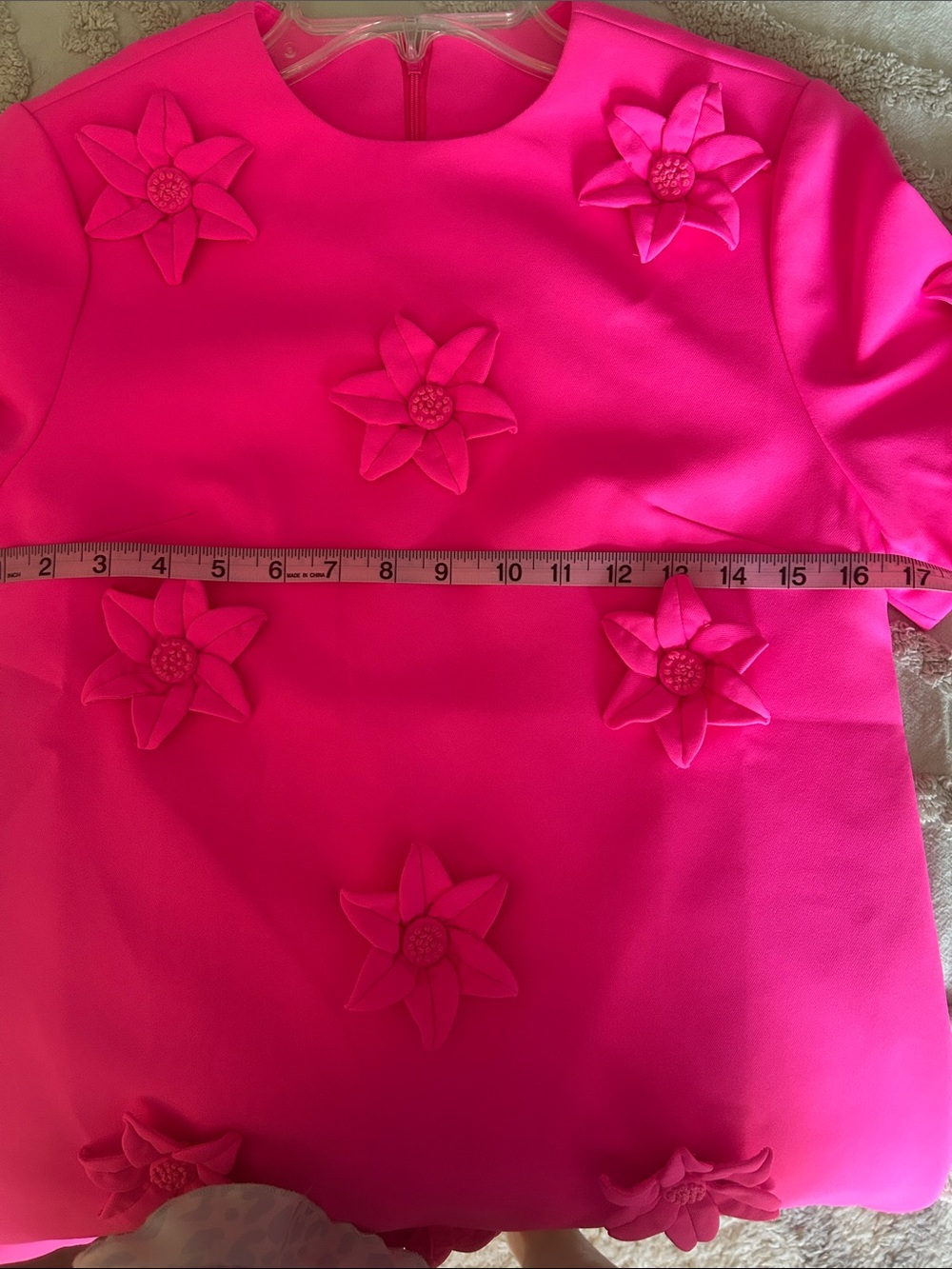Catchall brand hot pink Jacqua floral mini dress - Picture 6 of 11